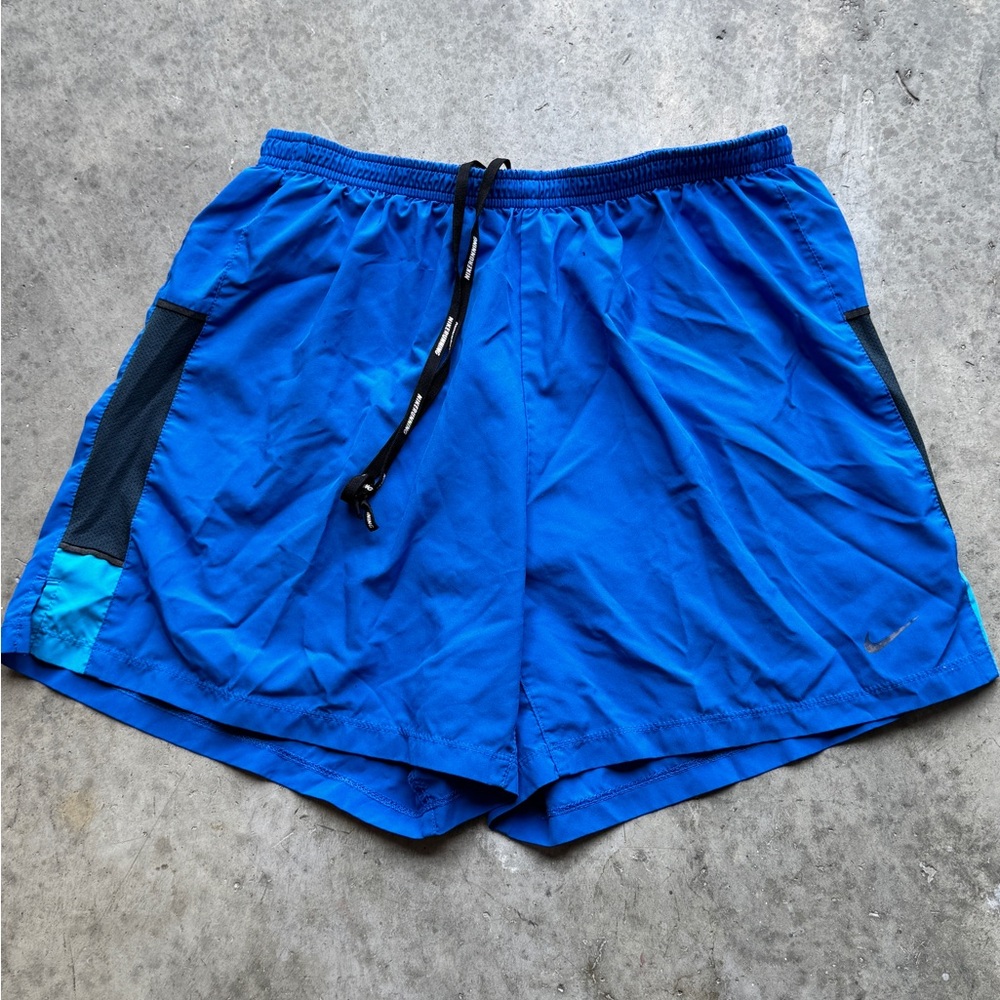 Nike Dri-FIT Blue 5” Running Shorts Men’s Large